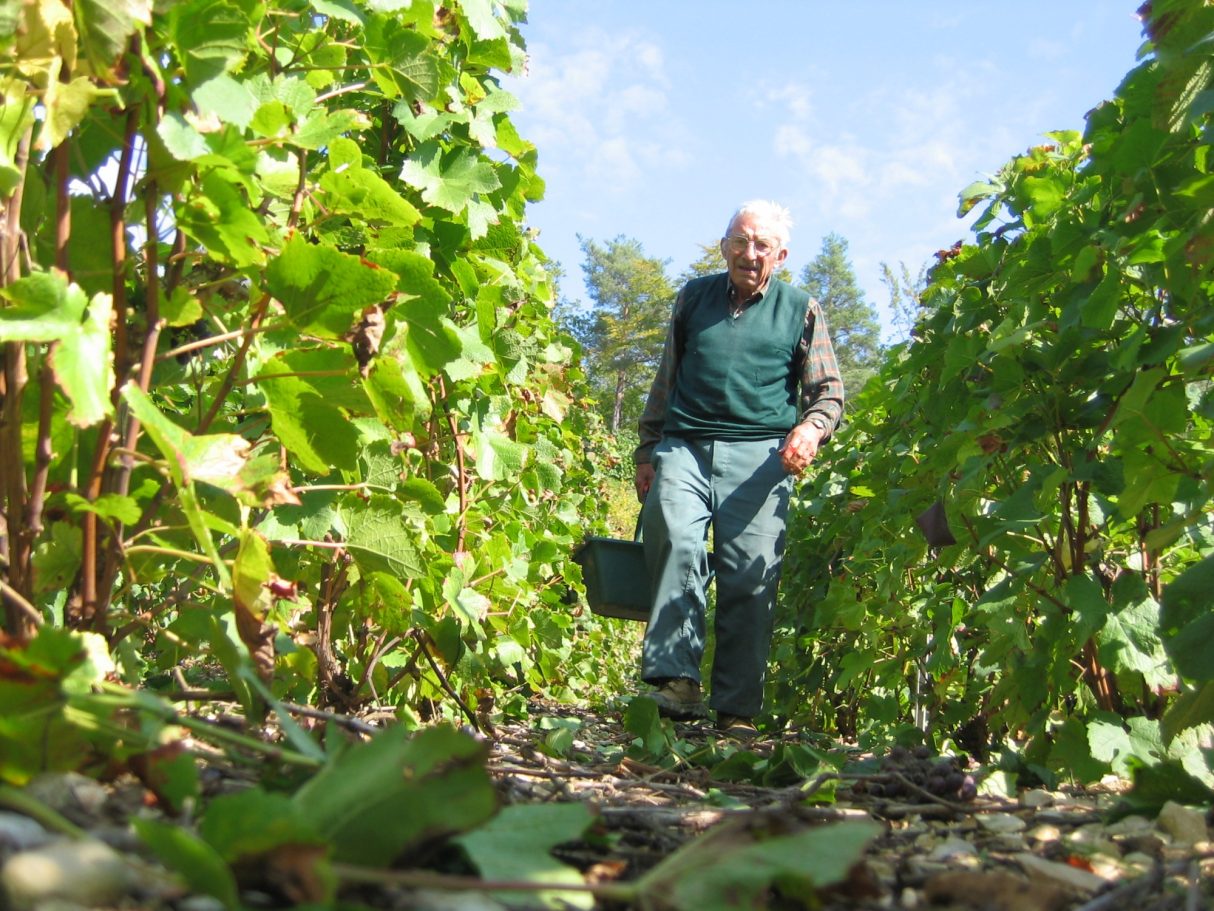 Fernand, notre grand-père, en 2005 !!